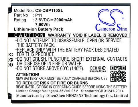 Batterie  cubot p11