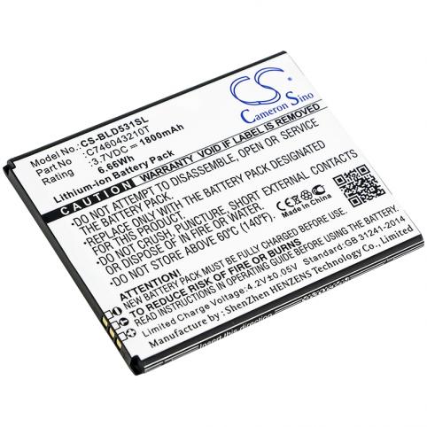 Batterie telephone blu d530k