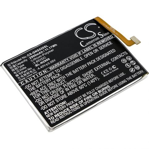 Batterie telephone gionee gn3001l