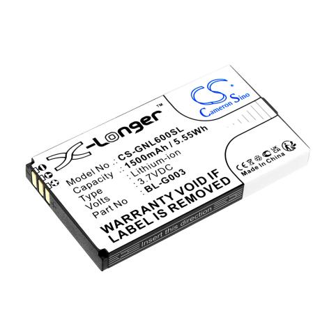Batterie telephone gionee l600