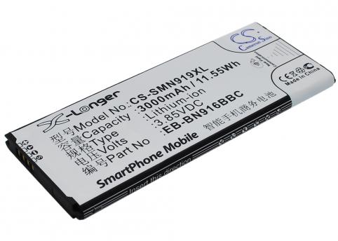 Batterie  samsung eb-bn916bbc galaxy note 4 ( china mobile )