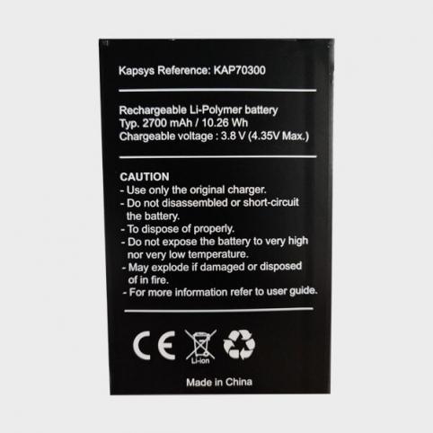 Minivision batterie telephone kapsys