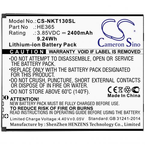 Refc batterie he365