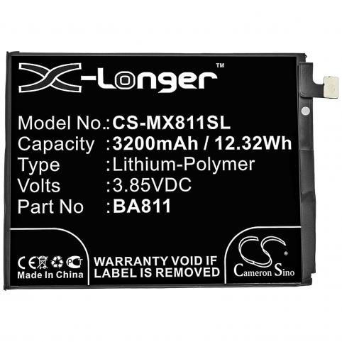 Batterie  meizu ba811 m6t