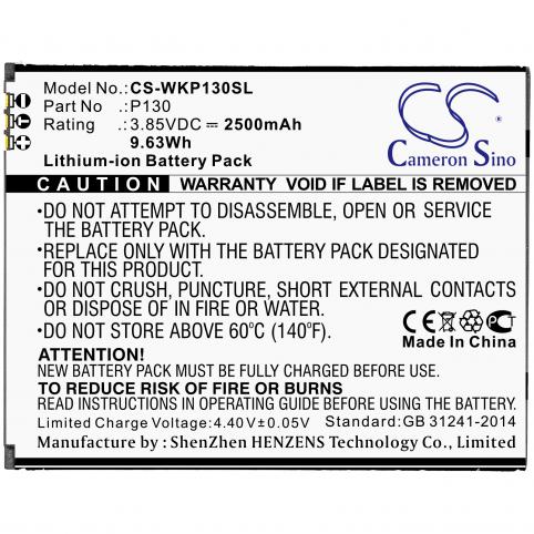 P130 p130 batterie telephone wiko