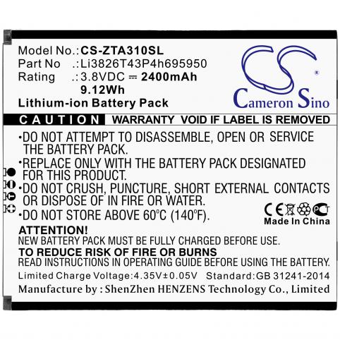 Li3826t43p4h695950 blade a3 2020 batterie telep