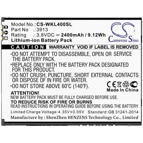 Batterie telephone wiko harry