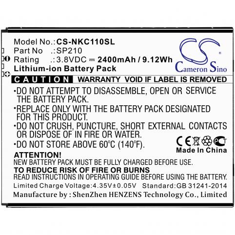 Batterie telephone nokia c1 plus