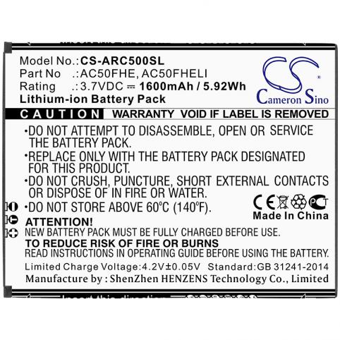 Batterie telephone archos gx395872