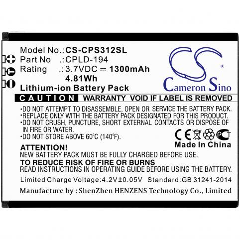 Batterie telephone coolpad 3312a