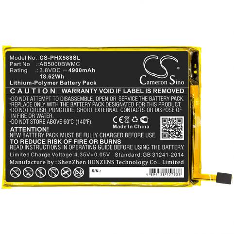 Batterie  philips ab5000bwmc