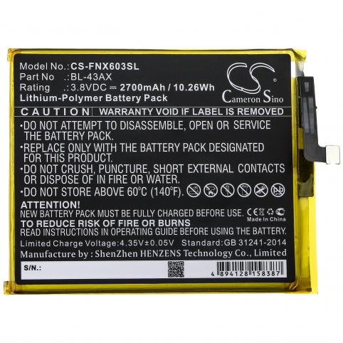 Batterie telephone infinix x603