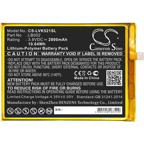 Batterie telephone lenovo s5