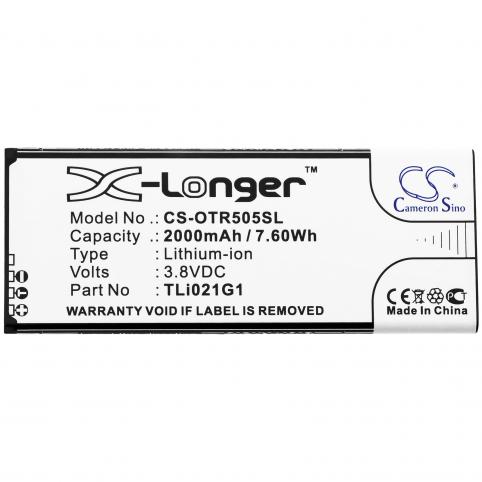 Batterie telephone alcatel 5005r