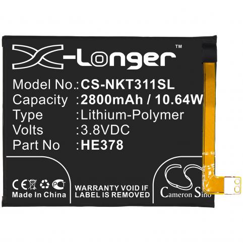 Batterie telephone nokia ta1141