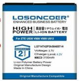 Batterie telephone zte midnight