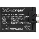 Batterie  zte li3945t44p8h556490