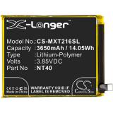 Batterie  motorola nt40 moto g pure