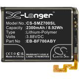 Batterie telephone samsung sm f700w ds