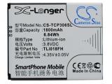 Batterie  tcl tli018fh p306c