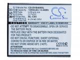 Batterie telephone doov isuper s1