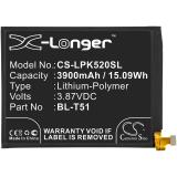 Batterie telephone lg k520emw