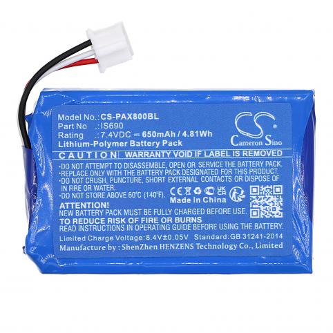Batterie tpe terminal paiement pax q80
