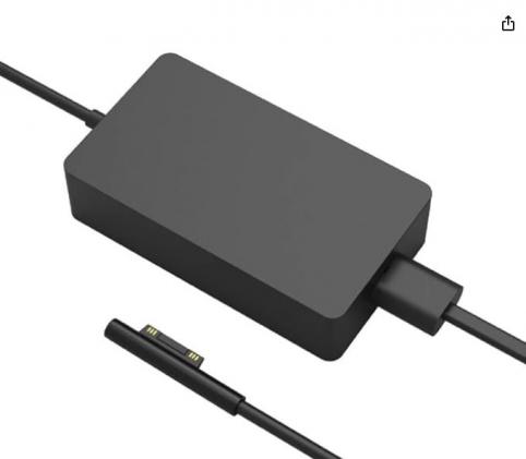 Chargeur tablette microsoft surface book 1785w