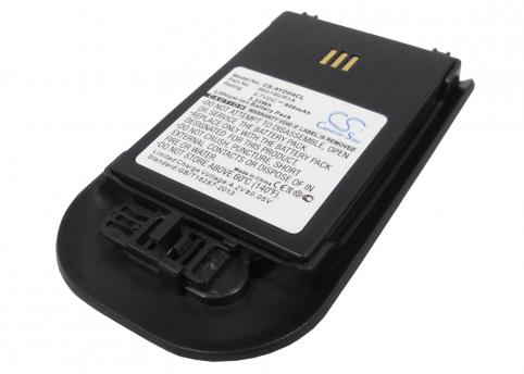5 Batteries De Rechange Pour Téléphone Fixe Sans Fil Avaya (660190/R2B, 0486515...) - 900mAh, 3,7V Li-ion - 5